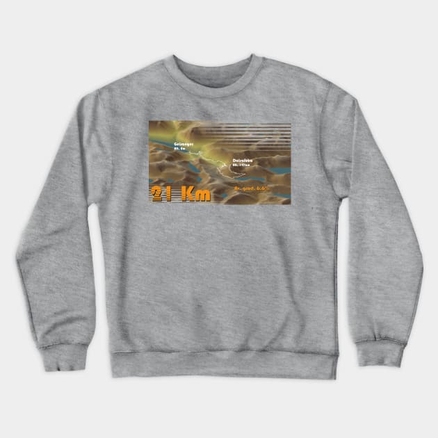 Geiranger-Dalsnibba Crewneck Sweatshirt by CTinyFactory